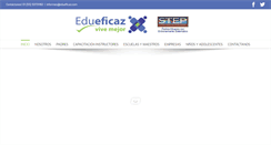 Desktop Screenshot of edueficaz.com